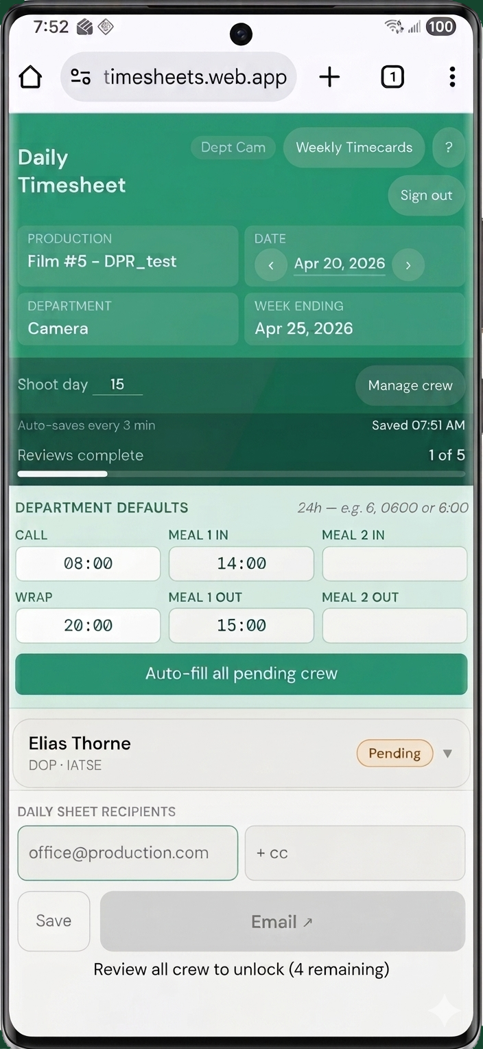 Mobile view